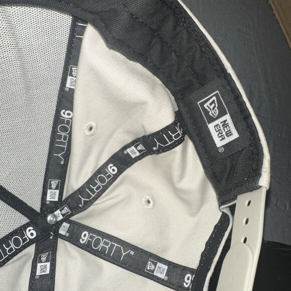 New Era Los Angeles Laker Hat Tan Brown Plaid Underbill 9Forty Adjustable - Picture 10 of 12